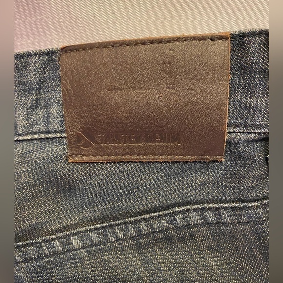 Tainted Denim Low Rise Denim Shorts Dark Wash  Ladies 30 - Picture 13 of 14